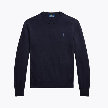 Luxe Cotton Cashmere Blend Crewneck Sweater