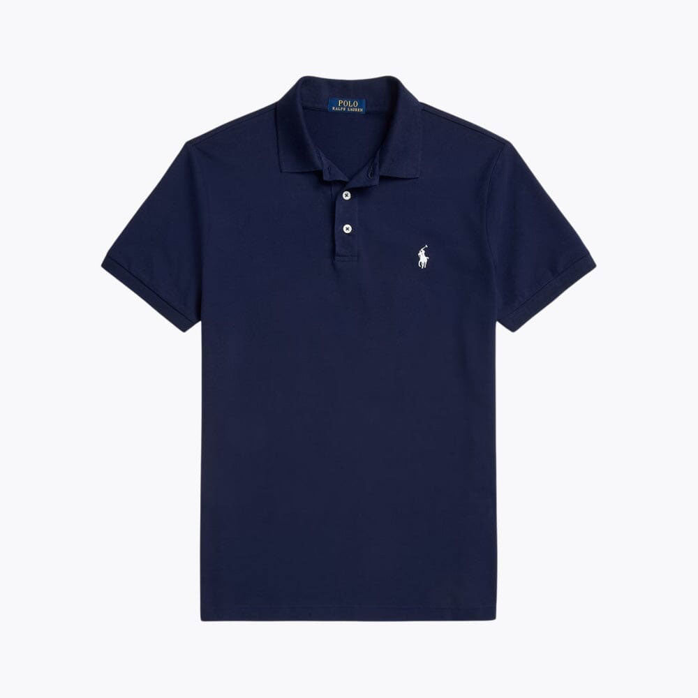Tailored Slim-Fit Stretch Cotton Collared Shirt