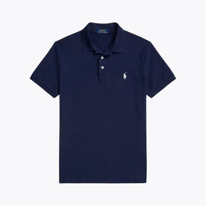 Tailored Slim-Fit Stretch Cotton Collared Shirt