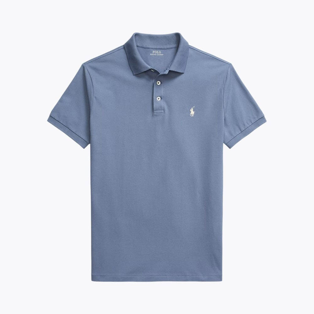 Tailored Slim-Fit Stretch Cotton Collared Shirt