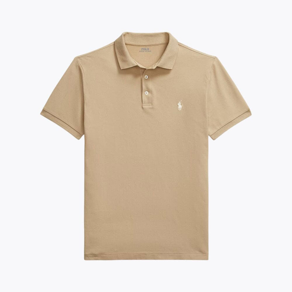 Tailored Slim-Fit Stretch Cotton Collared Shirt