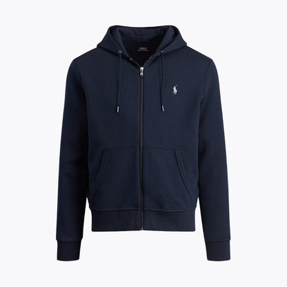 Refined Full-Zip Knit Hoodie
