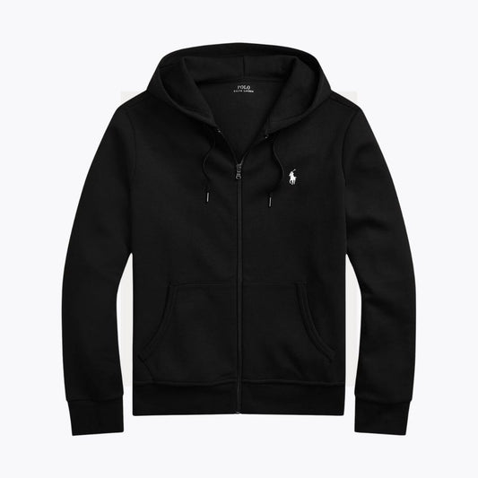 Refined Full-Zip Knit Hoodie