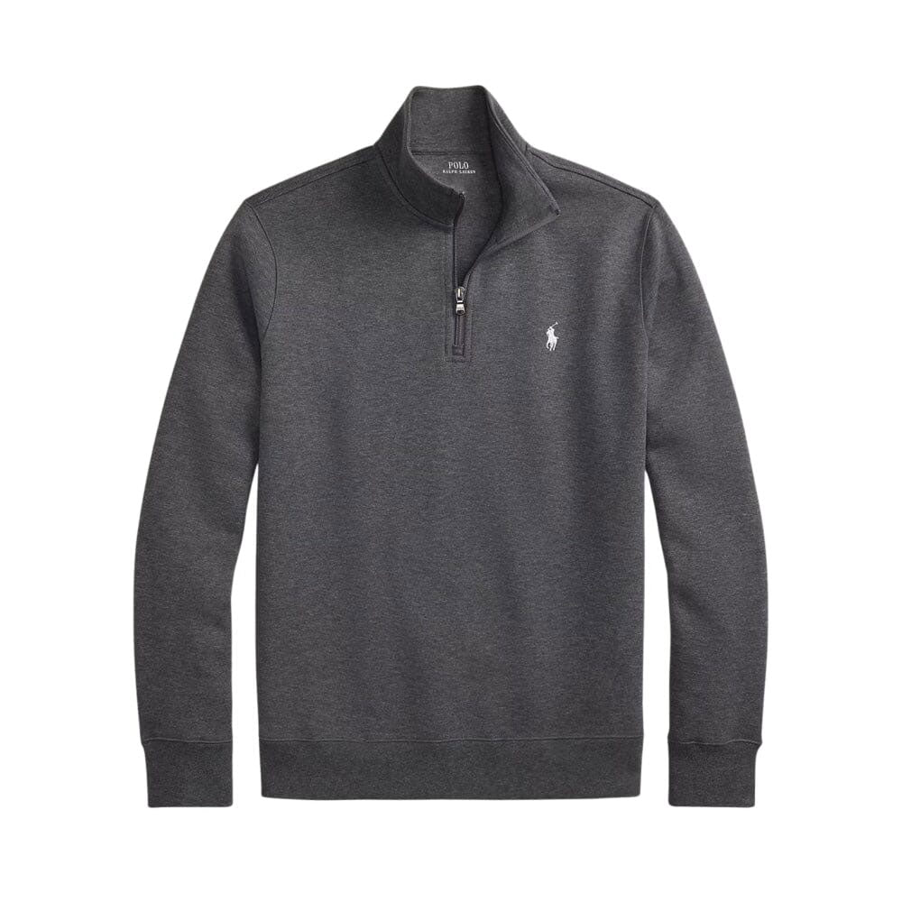 Refined Quarter-Zip Mockneck Sweater