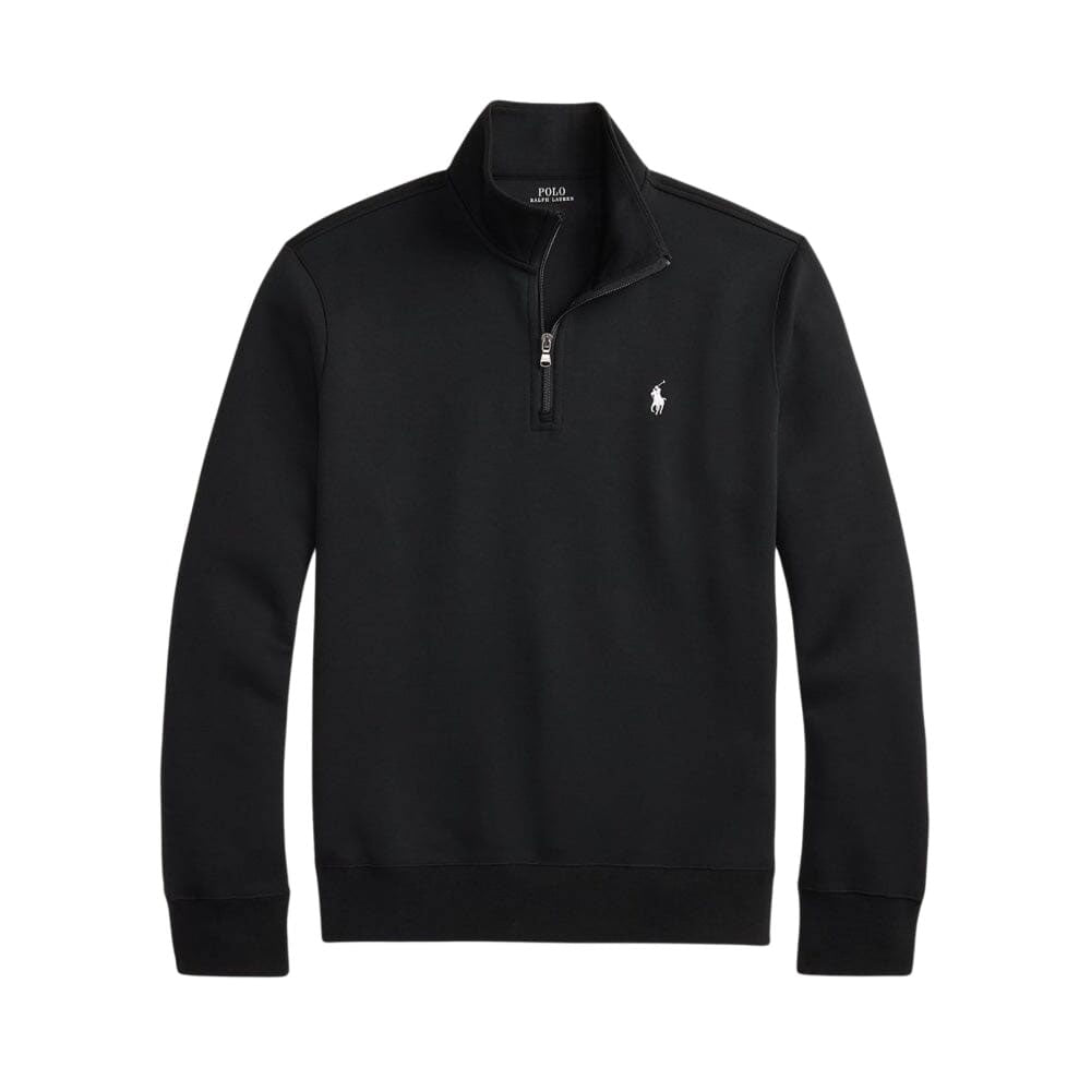 Refined Quarter-Zip Mockneck Sweater