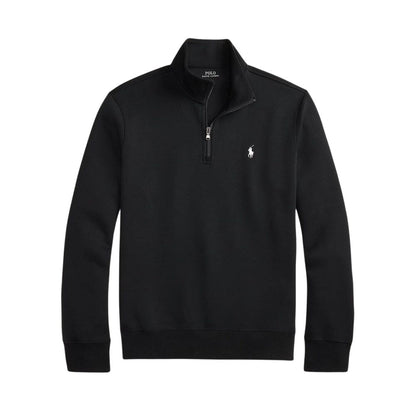 Refined Quarter-Zip Mockneck Sweater