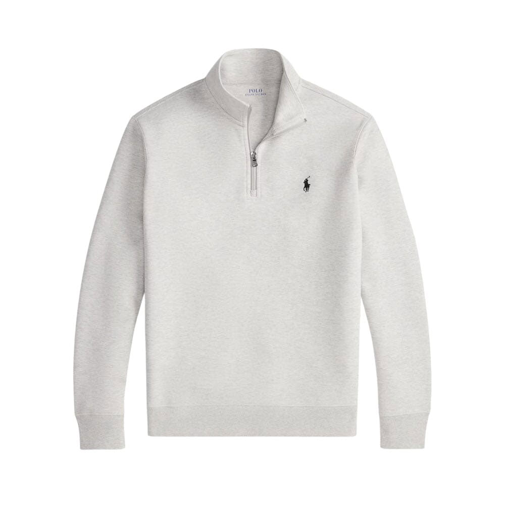 Refined Quarter-Zip Mockneck Sweater