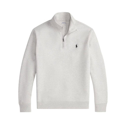 Refined Quarter-Zip Mockneck Sweater