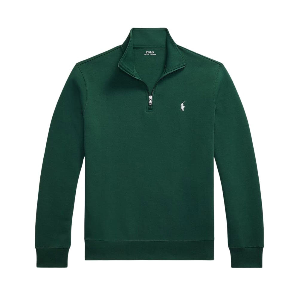 Refined Quarter-Zip Mockneck Sweater