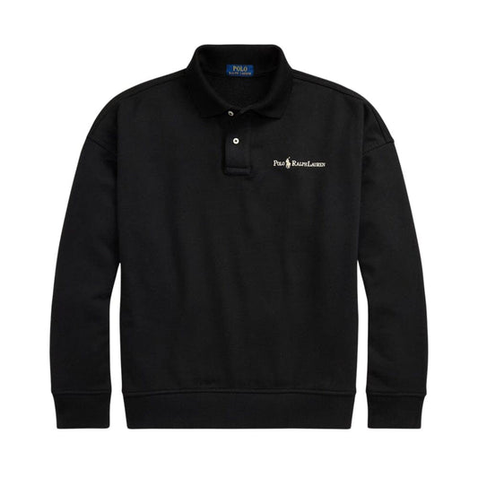 Collared Fleece Sweatshirt