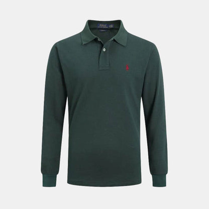 Slim-Fit Cotton Dress Shirt