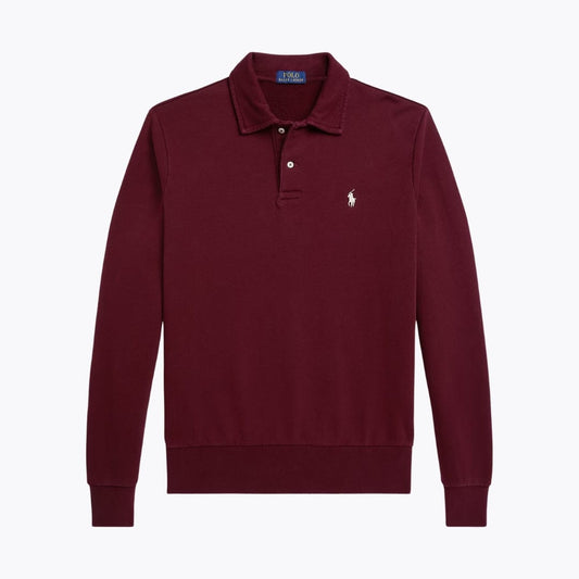 Loopback Fleece Collared Luxury Sweatshirt