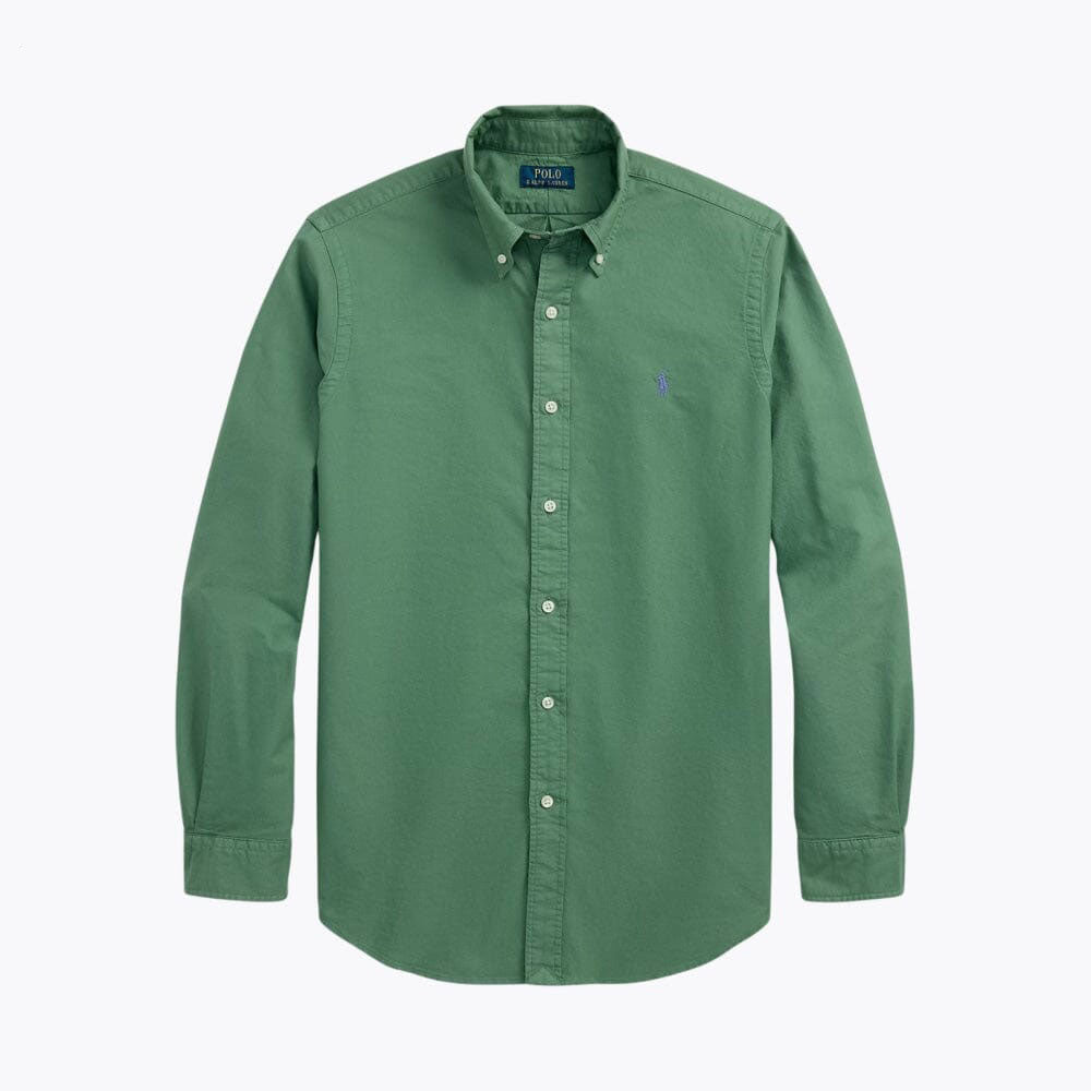 Slim-Fit Cotton Oxford Shirt