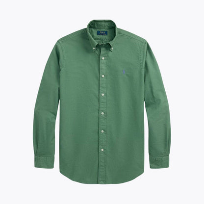 Slim-Fit Cotton Oxford Shirt