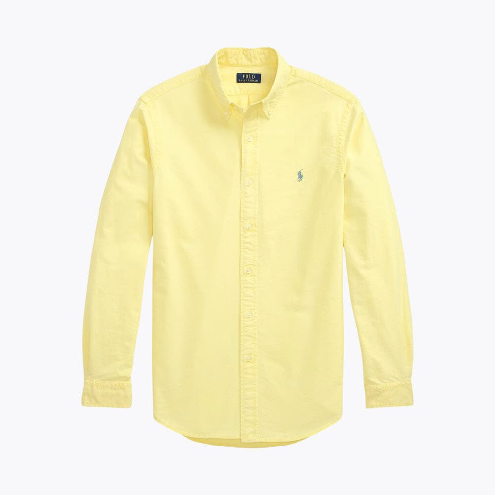 Slim-Fit Cotton Oxford Shirt