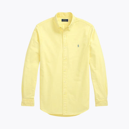 Slim-Fit Cotton Oxford Shirt