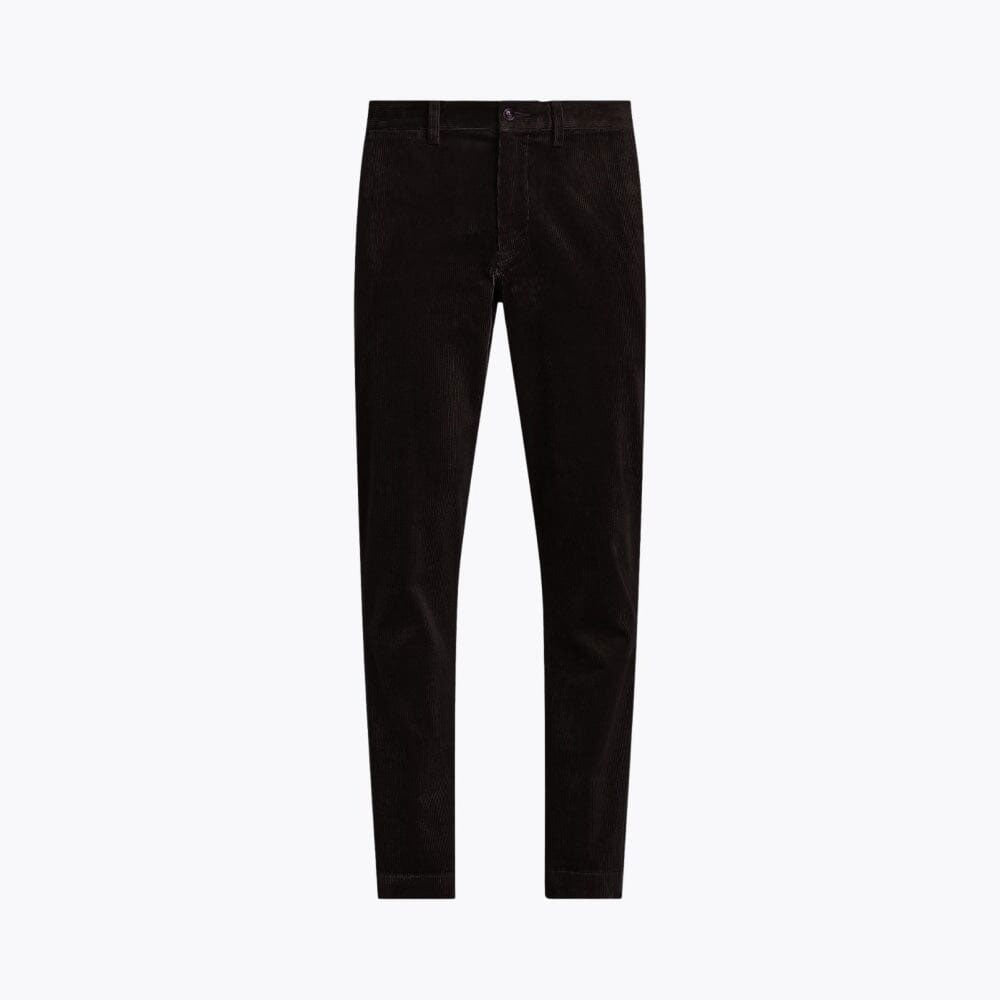 Straight-Leg Stretch Cotton Corduroy Trousers