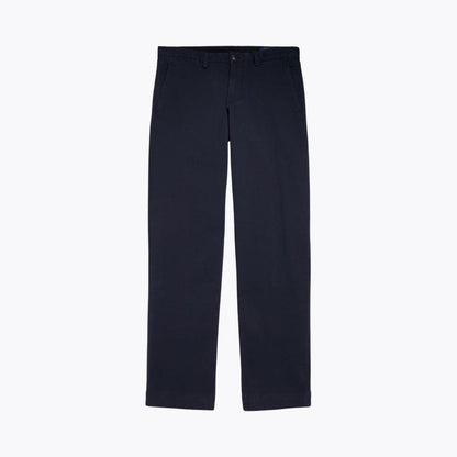 Tailored Straight-Fit Stretch Cotton Chino Pants