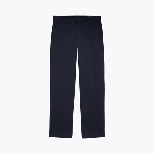 Tailored Straight-Fit Stretch Cotton Chino Pants