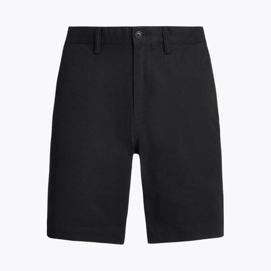 Straight-Fit Stretch Cotton Shorts