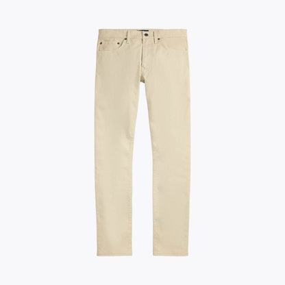 Tailored Slim-Fit Wrinkle-Resistant Cotton Twill Pants