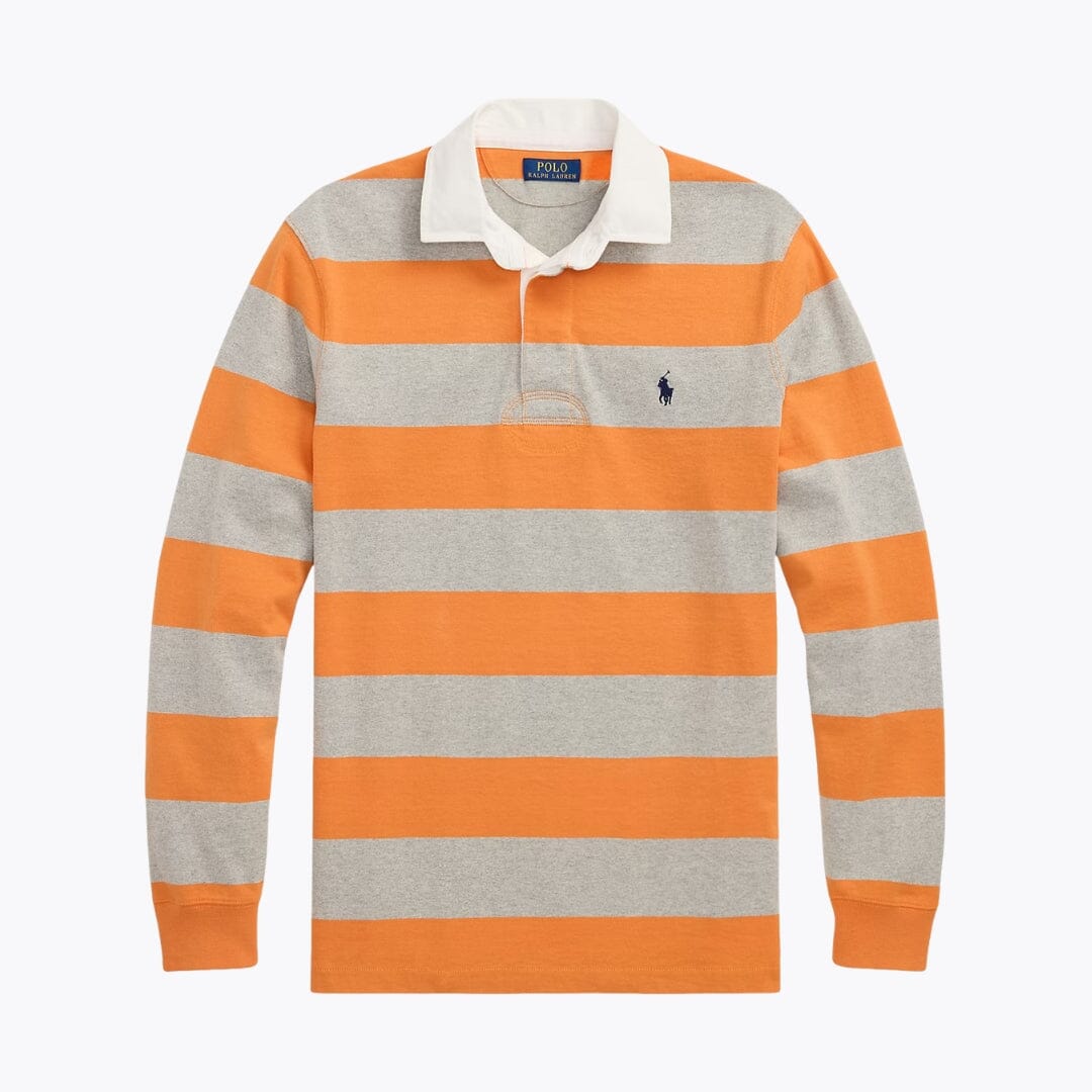 Heritage Classic Fit Striped Cotton Rugby Shirt