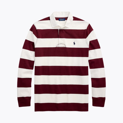 Heritage Classic Fit Striped Cotton Rugby Shirt