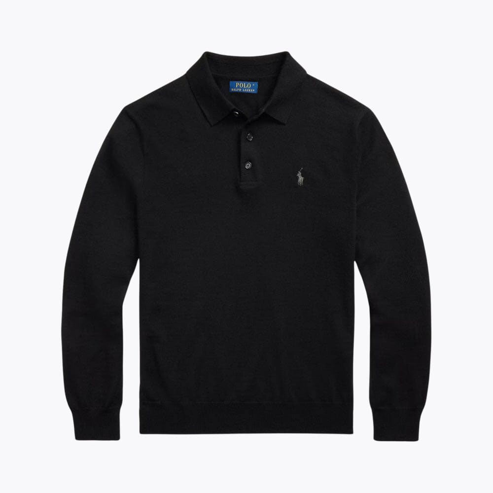 Fitted Wool Collared Sweater