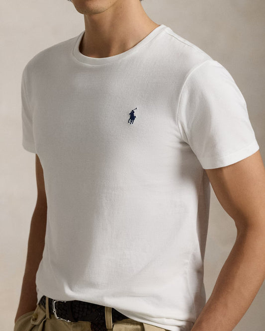 Slim-Fit Cotton Crewneck T-Shirt