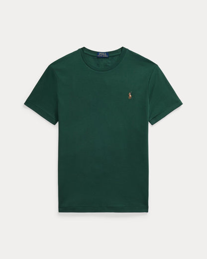Slim-Fit Cotton Crewneck T-Shirt — Green