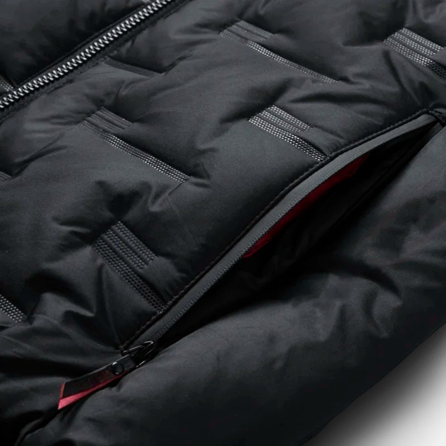 Silvio | gewatteerd bodywarmer met capuchon